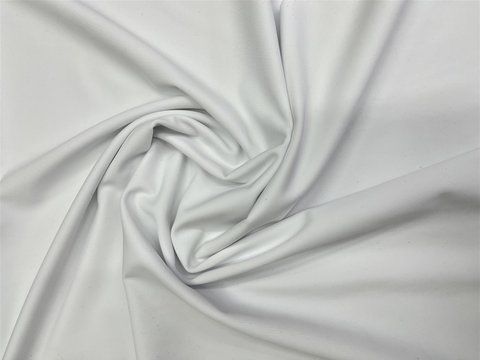 Ткань бифлекс матовый, белый 25233-White фото